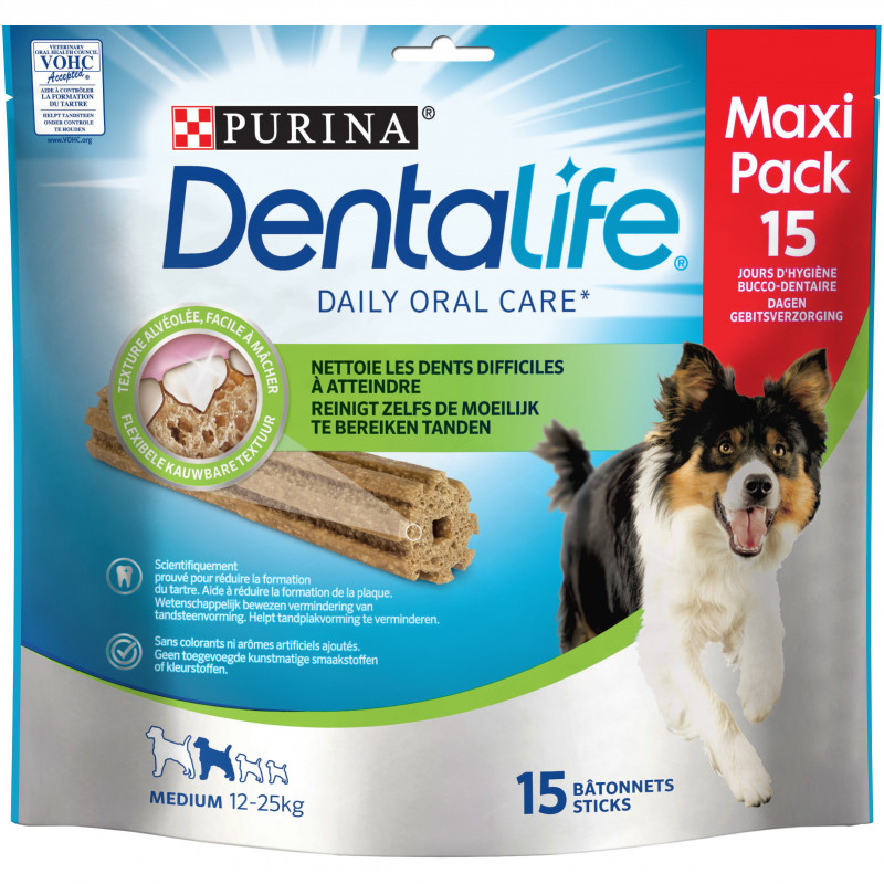 Friandise dentalife medium sticks x15 345g - PURINA 