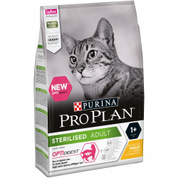 Croquettes chats-sterilised adult poulet 3kg - PURINA 