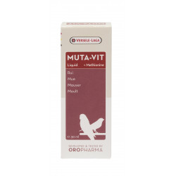 Muta-Vit Liquide Mue Et Méthionine Oropharma 30M - VERSELE LAGA 