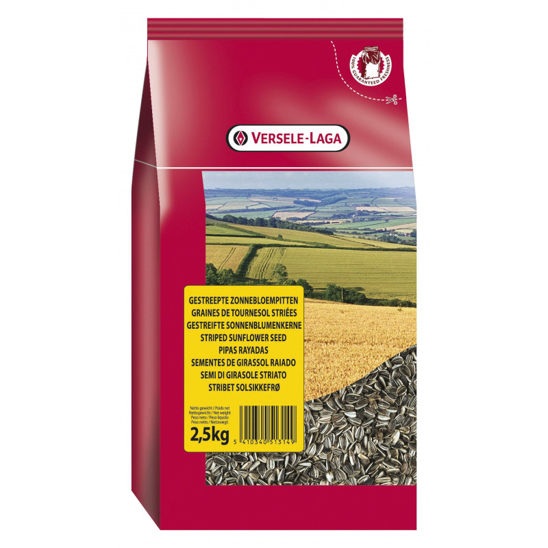 Tournesols Stries 2.5Kg - VERSELE LAGA 