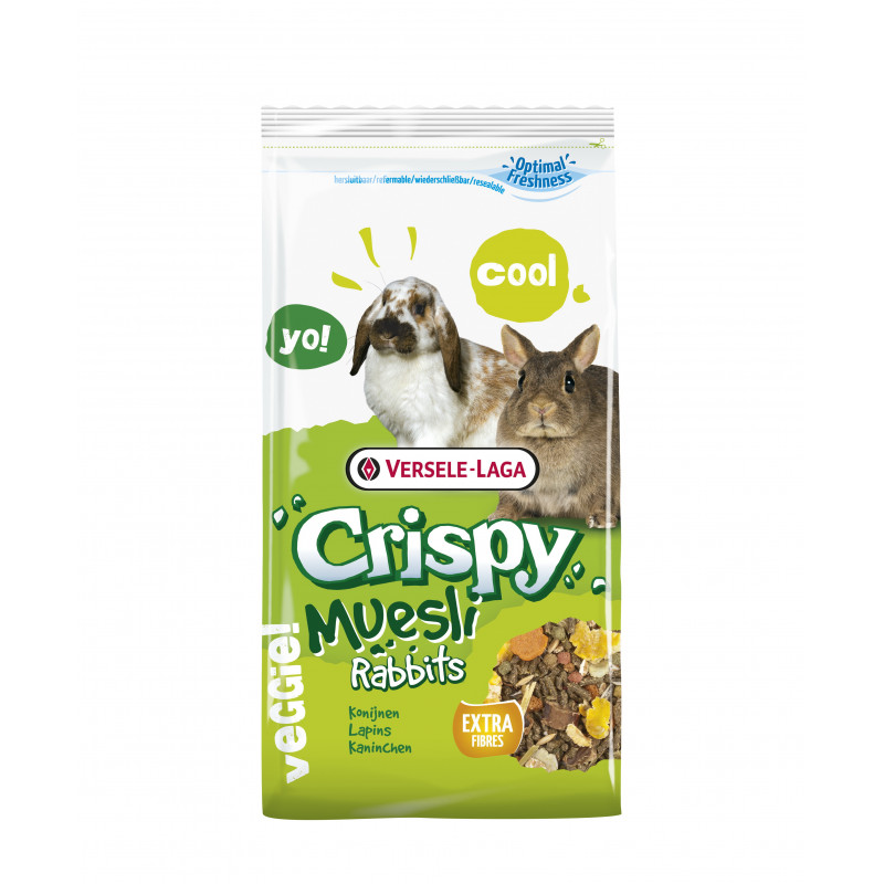 MUESLI RABBITS CRISPY 1KG 