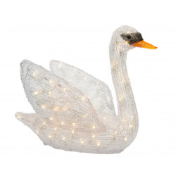 Cygne lumineux 49x27x40cm - LUMINEO 