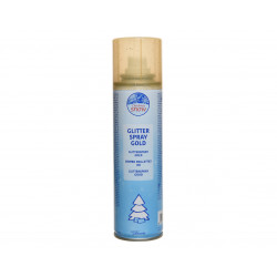 Spray bombe paillettes or 100ml or - DECORIS 