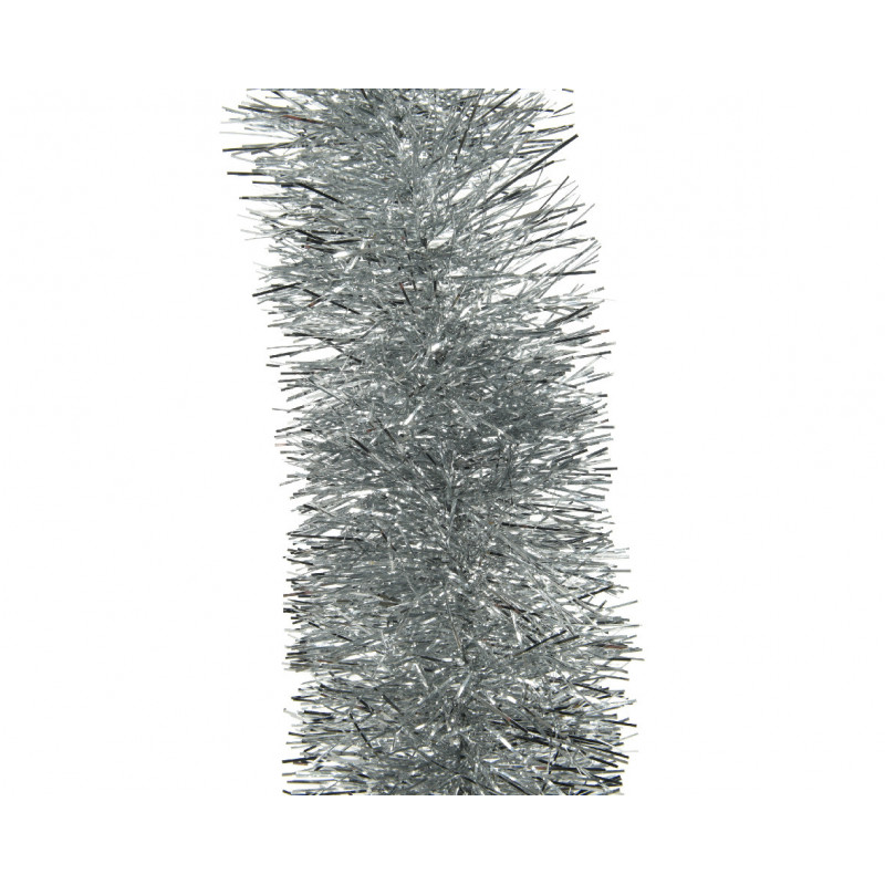 Guirlande scintillante Ø10x270cm argent - Décoris