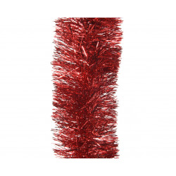 Guirlande scintillante Ø10x270cm rouge - Décoris