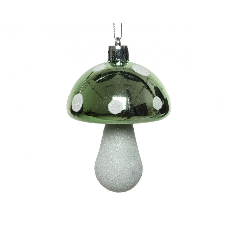 Champignon à suspendre ø5x7.5 vert sauge - DECORIS 