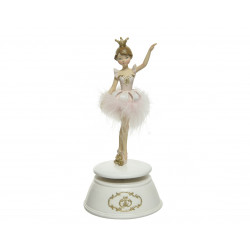 Danseuse s/support ø11x22 rose doux - DECORIS 