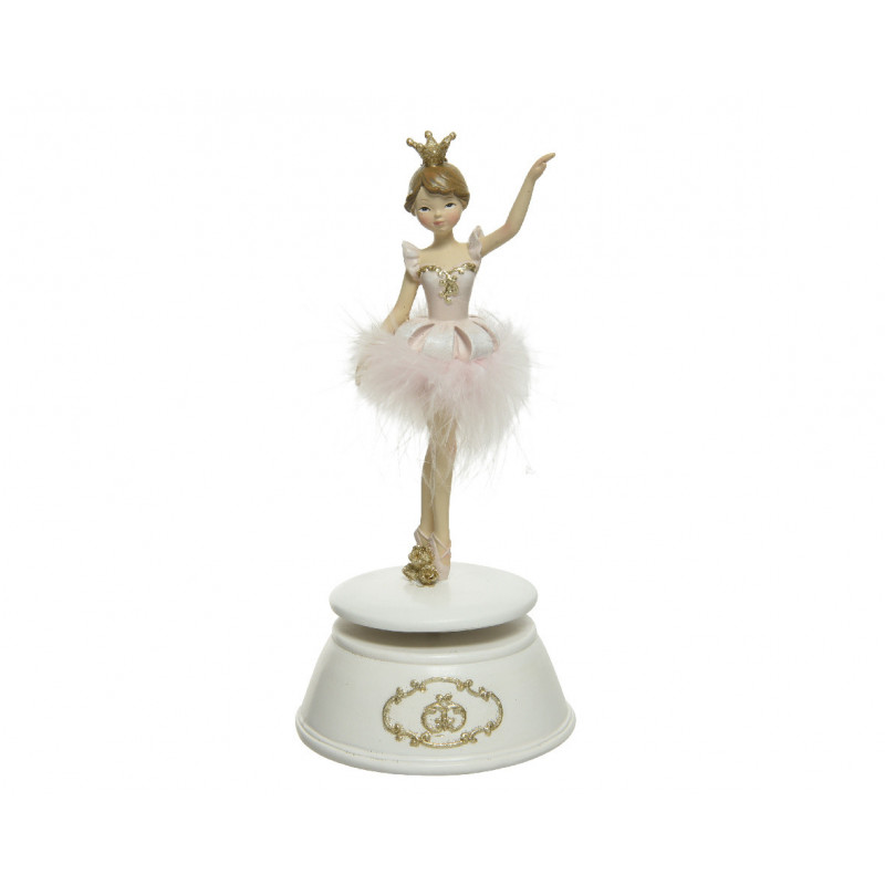 Danseuse s/support ø11x22 rose doux - DECORIS 