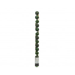 Boules tube de 14 ø3 vert pin - DECORIS 