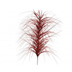 Branche scintillante 95cm rouge - DECORIS 
