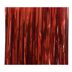 Lametta brillant 90x2m rouge - DECORIS 