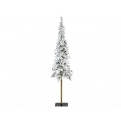 sapin artificiel Alpine enneigé 120cm vert - EVERLANDS 