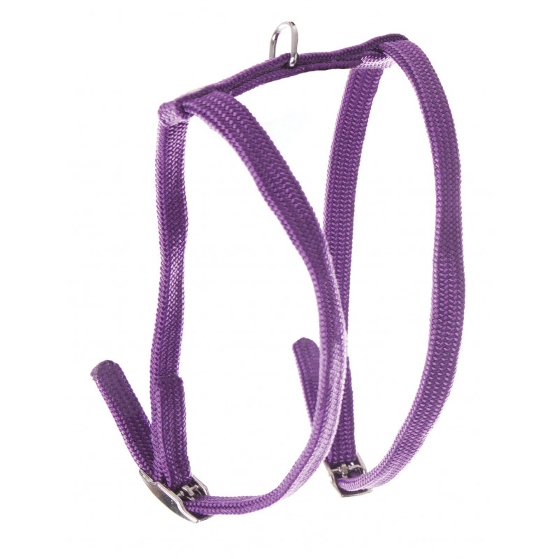 Harnais nylon 10mm-35/40 Mauve - MARTIN SELLIER 