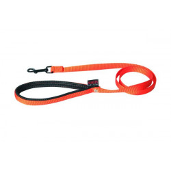 Laisse nylon confort 25mm-120 Orange - MARTIN SELLIER 