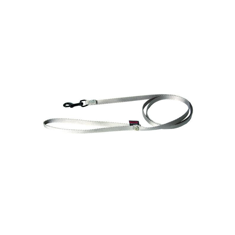 Laisse nylon confort 10mm-120 Gris - MARTIN SELLIER 