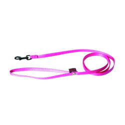 Laisse nylon confort simple 10mm-120 Rose - MARTIN SELLIER 