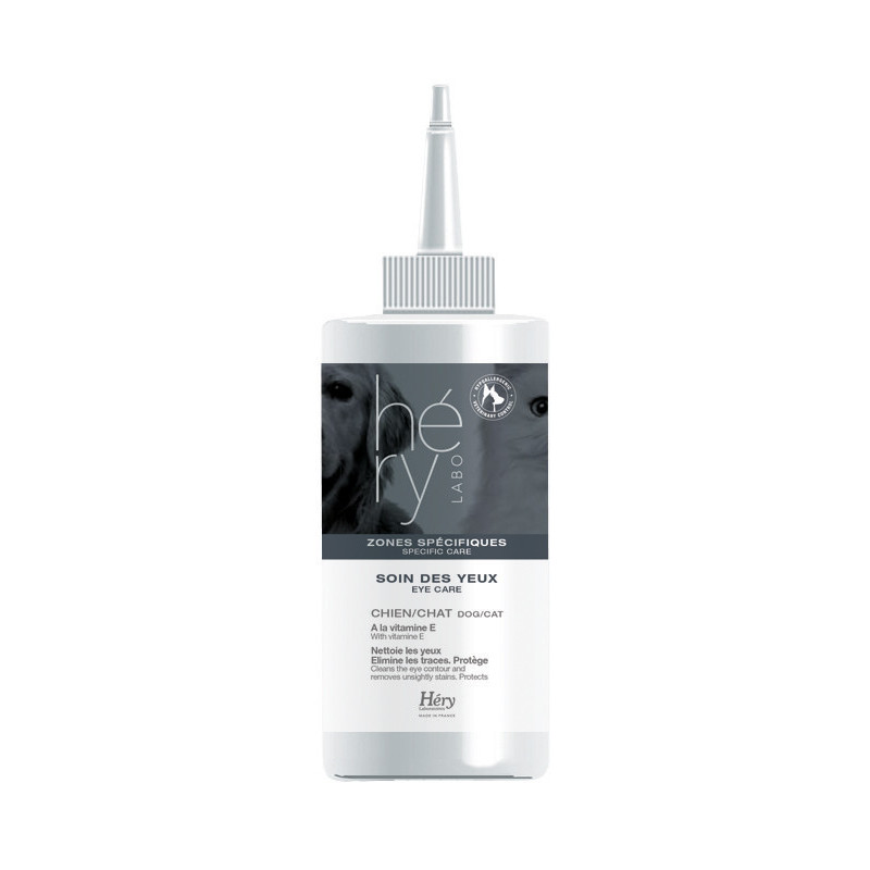 Soin des yeux chien/chat Gris 100ml - HERY 