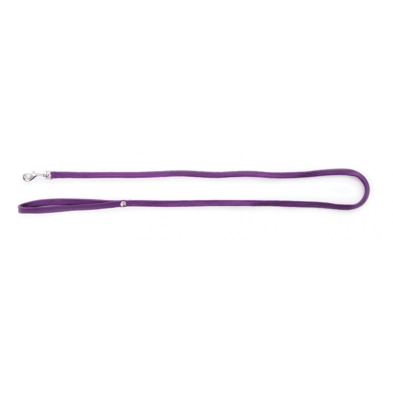 Laisse tubulaire 10mm-120 Mauve - MARTIN SELLIER 