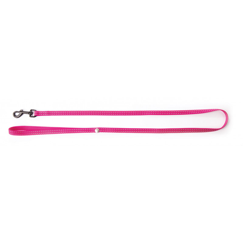 Laisse chat flash 10mm-100 Rose - MARTIN SELLIER 