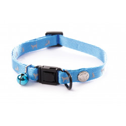 Collier cat 10mm-20/30 Bleu - MARTIN SELLIER 