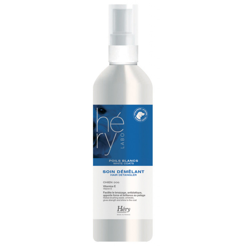 Soin Démêlant poils blancs Bleu 200ml - HERY 