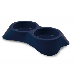 Gamelle plastique double M Bleu marine - MARTIN SELLIER 