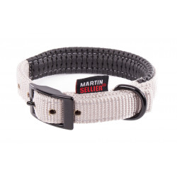 Collier confort nylon 25mm-65 Gris - MARTIN SELLIER 