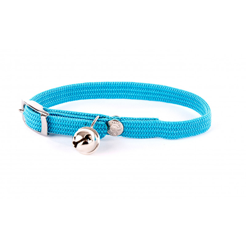 Collier élastique 10mm-30 Bleu turquoise - MARTIN SELLIER 