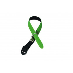 Collier chat reflectite 12mm-30 Vert - MARTIN SELLIER 