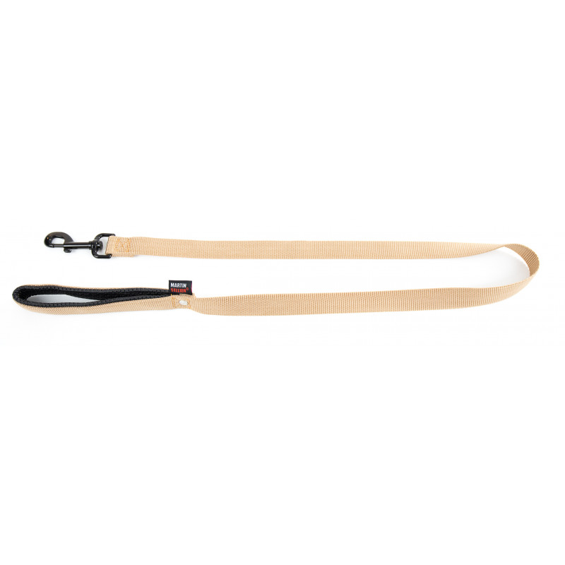 Laisse 16mm-120 Beige - MARTIN SELLIER 