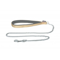 Laisse ch fine nylon 16mm-100 Beige - MARTIN SELLIER 