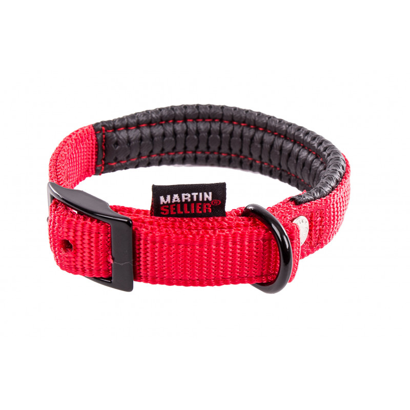 Collier confort 20mm-45 Rouge - MARTIN SELLIER 