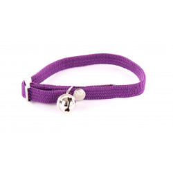 Collier chat nylon 10mm-30 Violet - MARTIN SELLIER 