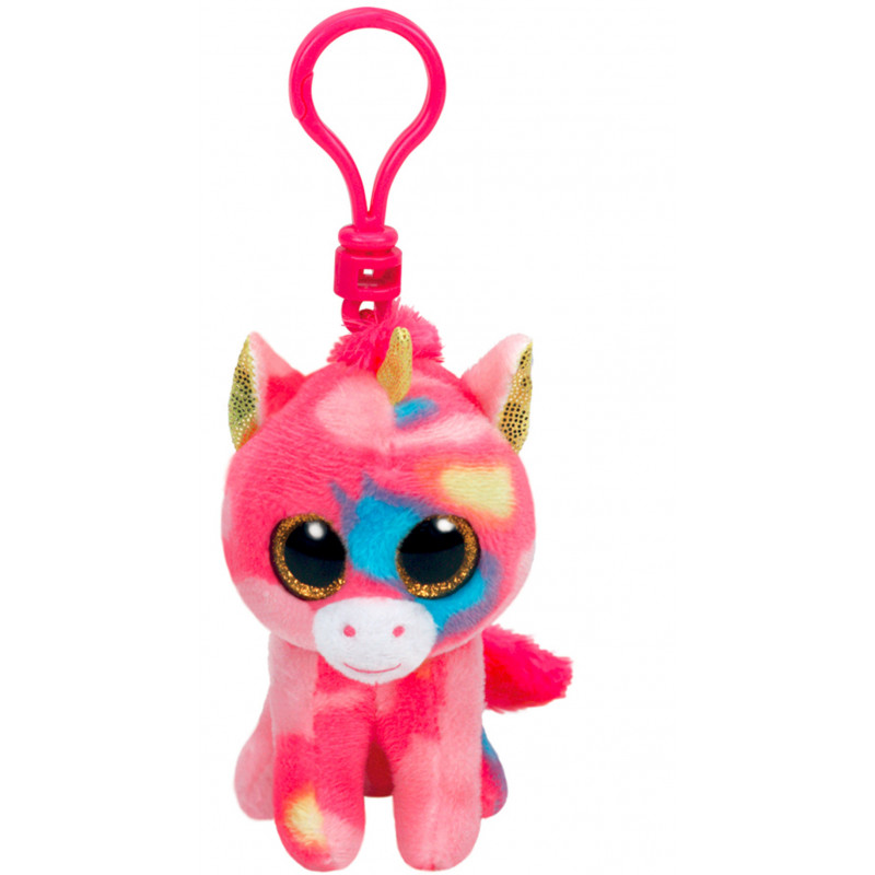 Peluche Beanie boo's Clip - Fantasia la licorne - TY 