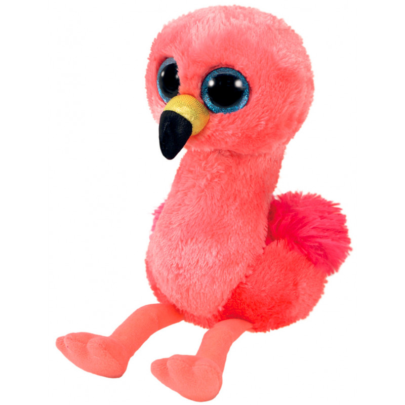 Peluche Beanie boo's S - Gilda le flamant rose - TY 