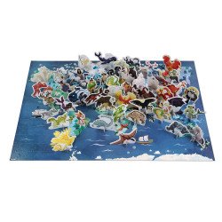 Puzzle éducatif - mythes et légendes - 350 Pcs - JANOD 