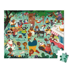 Puzzle la cousinade des ours - 54 Pcs - JANOD 