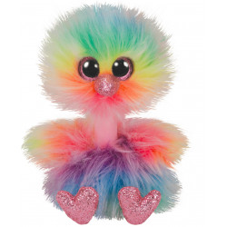 Peluche Beanie boo's M - Asha l'autruche - TY 