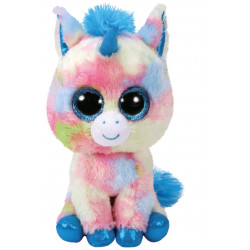 Peluche Beanie boo's M - Blitz la licorne - TY 