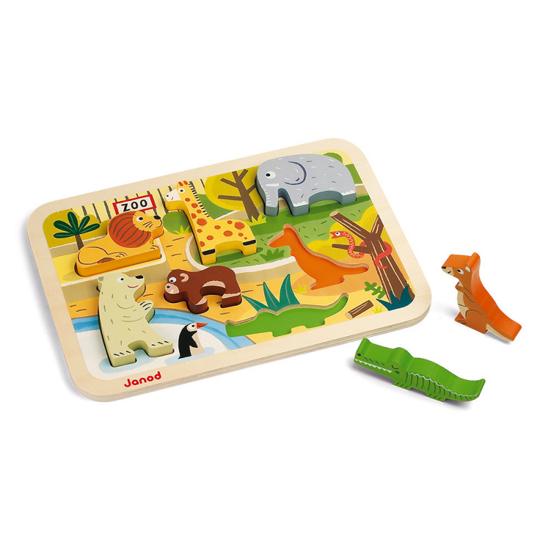 Chunky puzzle zoo - JANOD 