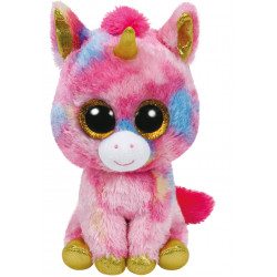 Peluche Beanie boo's M - Fantasia la licorne - TY 