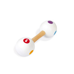 Haltère maracas confetti - JANOD