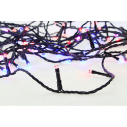 Guirlande FLICKER light LED 8m multicolore - BLACHERE 