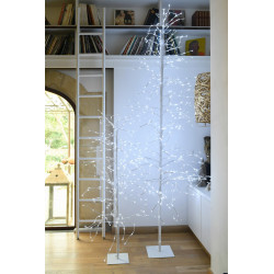 Arbre LED anime 1.8m blanc pur - BLACHERE