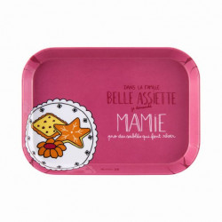 Plateau IOTA Famille belle assiette Mamie - DLP