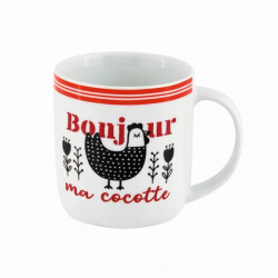 Mug LEMAN Bonjour ma cocotte - DLP
