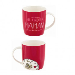 Mug LEMAN (+ boite) Belle assiette Maman - DLP