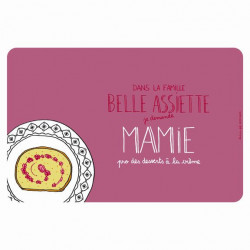 Set de table EMATCH Belle assiette Mamie - DLP