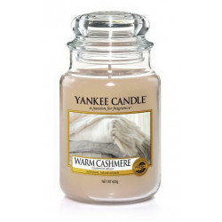 Bougie jarre GM Cachemire délicat - YANKEE CANDLE 