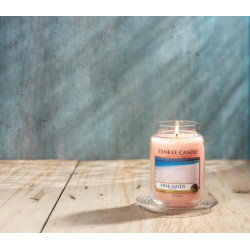 Bougie jarre GM Sables roses - YANKEE CANDLE 